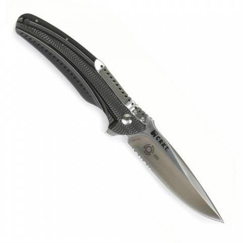 Складной нож CRKT Ripple Charcoal Combo фото 4 Складной нож CRKT Ripple Charcoal Combo фото 4
