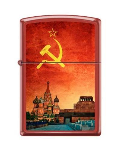 321 ZIPPO Зажигалка ZIPPO Красная Москва