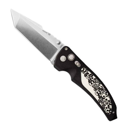 Складной нож Hogue EX-03 Stone-Tumbled Tanto фото 3
