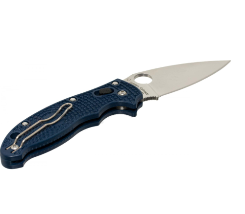 Складной нож Spyderco Manix 2 Lightweight Dark Blue 101PDBL2 фото 17