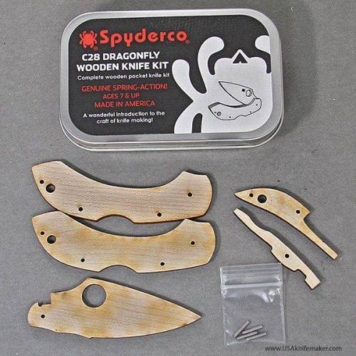 122 Spyderco Dragonfly Wooden Kit фото 20