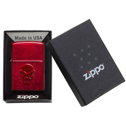 321 ZIPPO Зажигалка ZIPPO Doom с покрытием Candy Apple Red фото 2