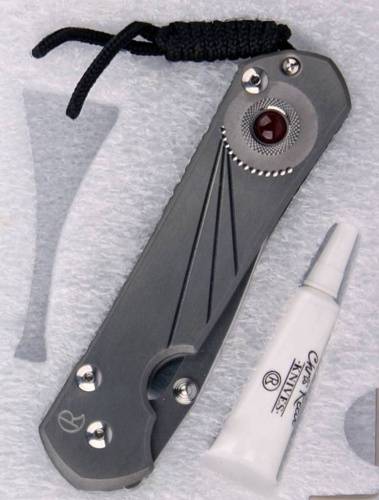 3810 Chris Reeve Large Sebenza 21 Carnelian Cabochon фото 4