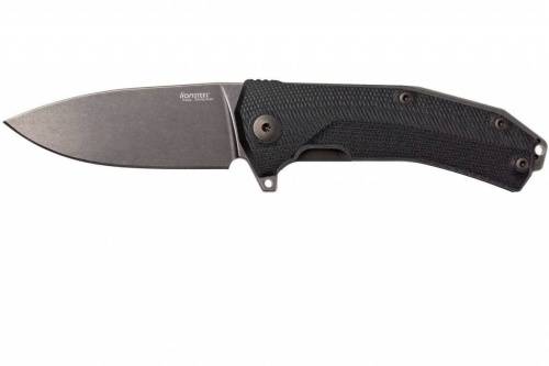 5891 Lion Steel KUR BBK G10 Black Flipper фото 9