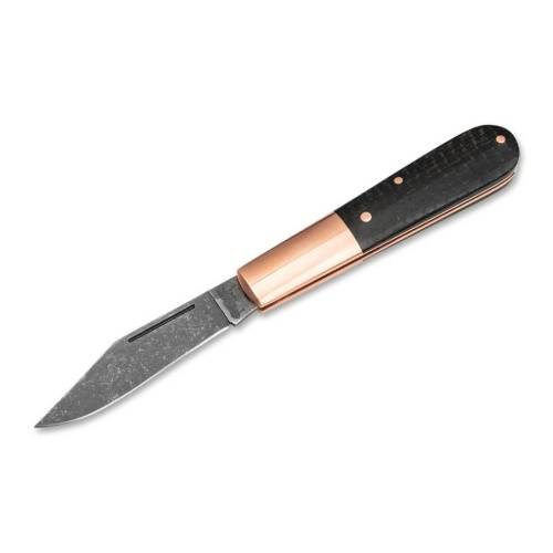 5891 Boker Barlow Copper Integral Micarta