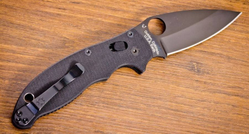Складной нож Spyderco Manix 2 Black - 101GPBBK2 фото 11 Складной нож Spyderco Manix 2 Black - 101GPBBK2 фото 11