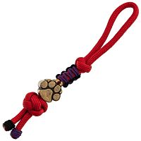 Темляк для складного ножа с бусиной "Red Route"