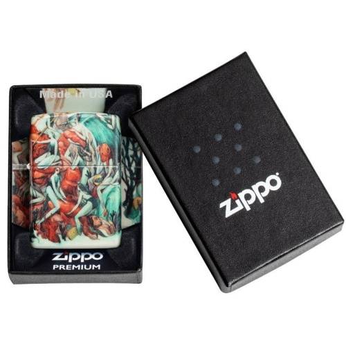 321 ZIPPO  Zippo Classicпокрытием White Matte фото 10