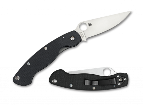 Складной нож Spyderco Military™ Model Left Hand - 36GPLE фото 5 Складной нож Spyderco Military™ Model Left Hand - 36GPLE фото 5