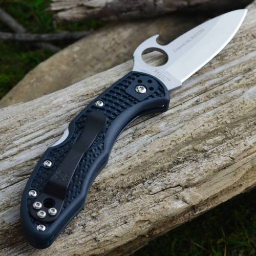 5891 Spyderco Delica 4 Emerson Wave Opener® 11PGYW фото 12