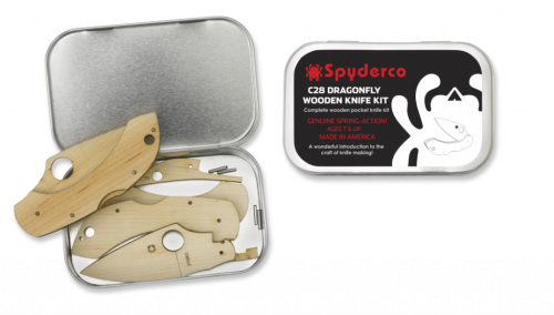 122 Spyderco Dragonfly Wooden Kit фото 12