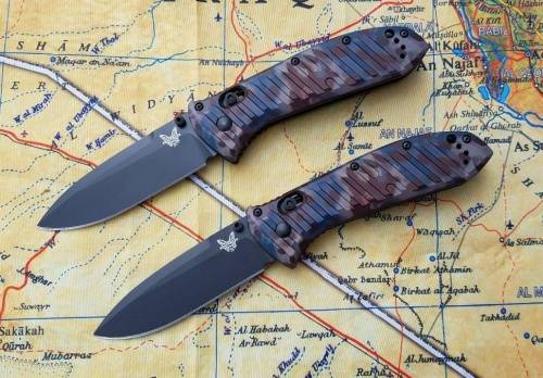 5891 Benchmade 570BK-1801 Presidio II Rustic Butterfly Camo Limited Edition фото 14