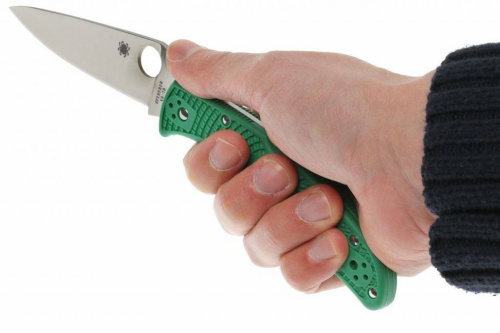 Складной нож Spyderco Endura 4 Flat Ground - 10FPGR фото 12