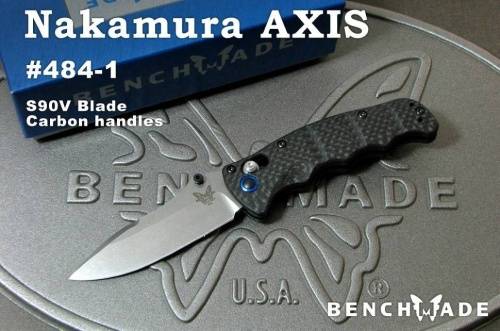 5891 Benchmade Nakamura Carbon 484-1 фото 16