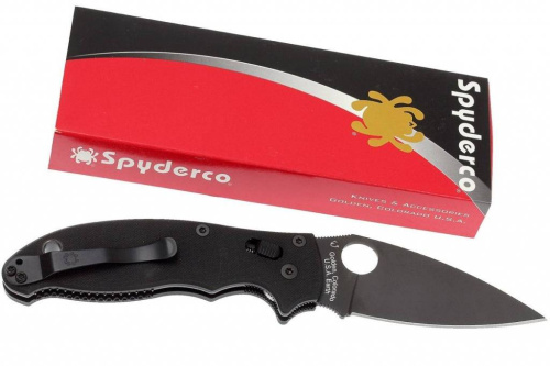 Складной нож Spyderco Manix 2 Black - 101GPBBK2 фото 13 Складной нож Spyderco Manix 2 Black - 101GPBBK2 фото 13