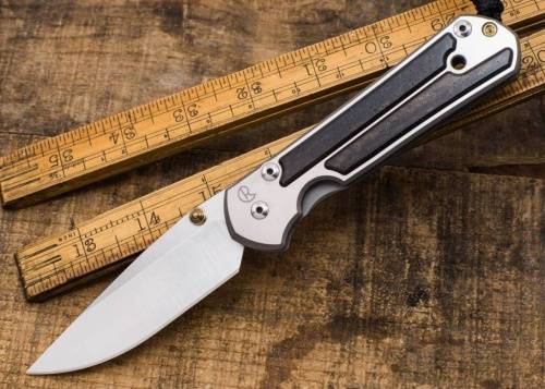 3810 Chris Reeve Large Sebenza 21 Gabon Ebony Inlay фото 3