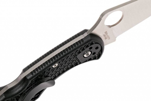 Складной нож Spyderco Delica 4 Flat Ground - 11FPBK фото 17