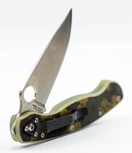 5891  Spyderco Military Camo Replica фото 3