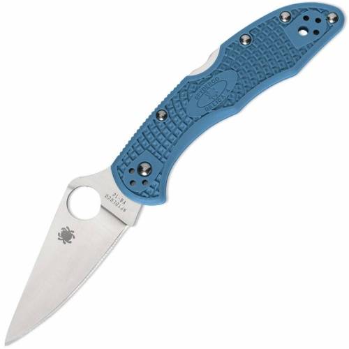 5891 Spyderco Delica 4 Flat Ground - 11FPBL фото 10