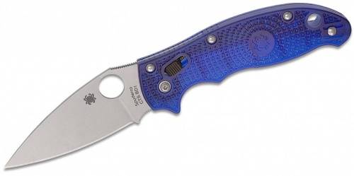 5891 Spyderco Manix 2 Lightweight Blue 101PBL2 фото 2