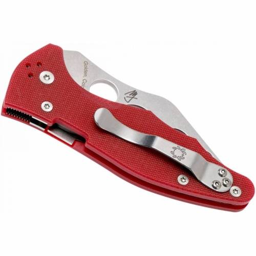 5891 Spyderco Yojimbo 2 Red Trainer - 85TR2 фото 6