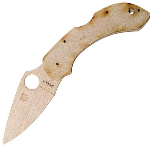 122 Spyderco Dragonfly Wooden Kit фото 14