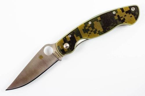 5891  Spyderco Military Camo Replica