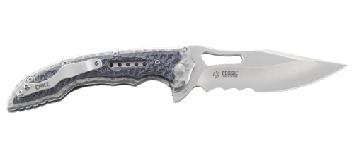 Складной нож CRKT Fossil™ BLACK WITH VEFF SERRATIONS™ фото 15