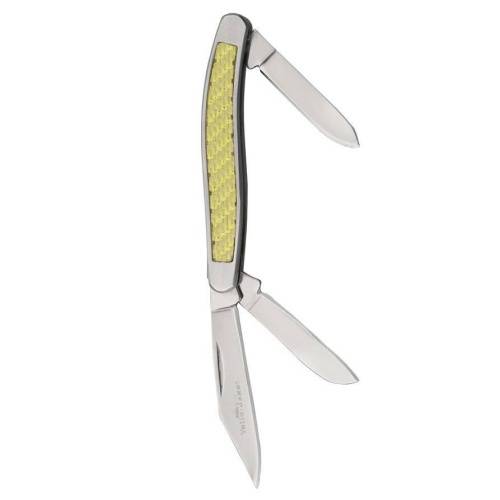 3810 Camillus Yello-Jaket 3 Blade Whittler фото 3