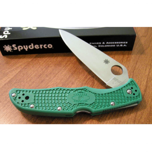 Складной нож Spyderco Endura 4 Flat Ground - 10FPGR фото 13