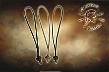Темляк с бусиной Coyote Brown Black Para-Cord Lanyard with Beret Skull Bead