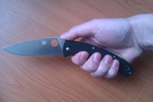Складной нож Spyderco Resilience™ C142GP фото 8 Складной нож Spyderco Resilience™ C142GP фото 8