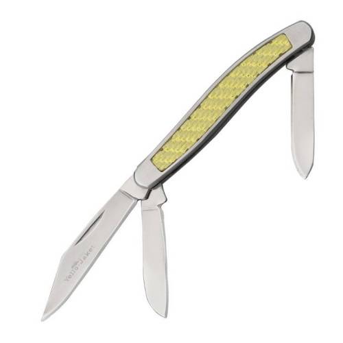 3810 Camillus Yello-Jaket 3 Blade Whittler