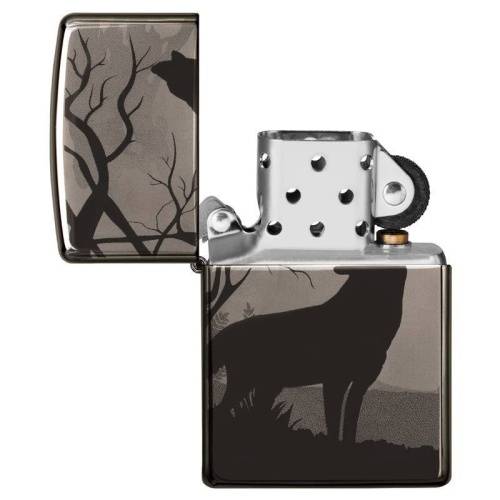 321 ZIPPO Зажигалка ZIPPO Classic с покрытием Black Ice фото 4