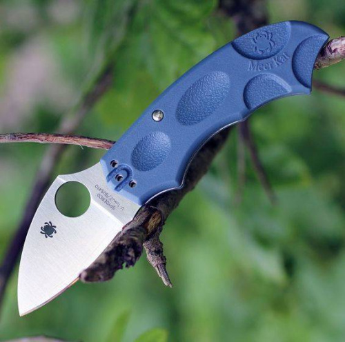 Складной нож Spyderco Meerkat BLUE C64PBLE фото 9 Складной нож Spyderco Meerkat BLUE C64PBLE фото 9