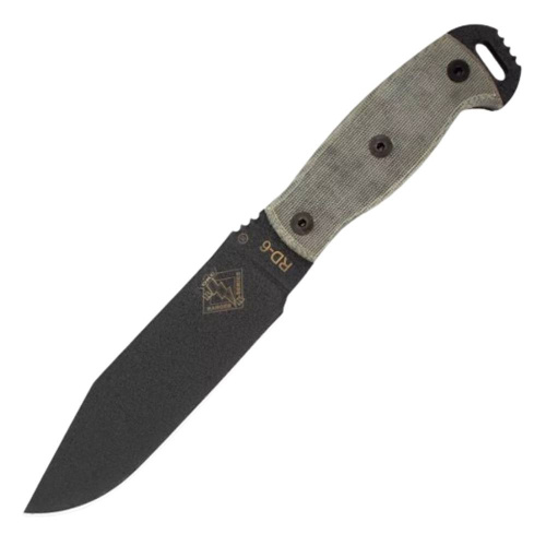2011 Ontario Нож с фиксированным клинком Ontario "RD6 Black Micarta"