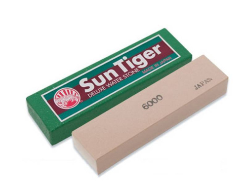 Suntiger Камень точильный водный 100*25*15мм финишный компактный #6000 Suntiger Камень точильный водный 100*25*15мм финишный компактный #6000