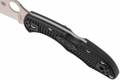 Складной нож Spyderco Delica 4 Flat Ground - 11FPBK фото 16