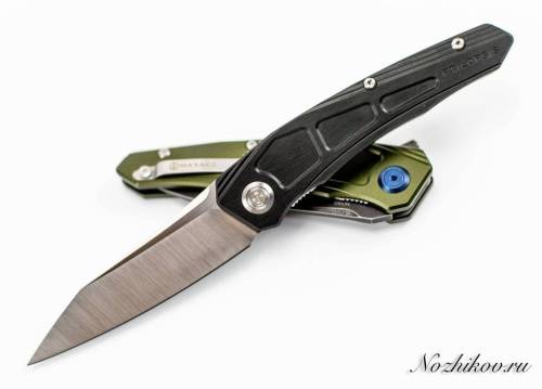 5891 Maxace Knife Maxace Ptilopsis Black фото 3