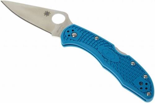 5891 Spyderco Delica 4 Flat Ground - 11FPBL фото 21