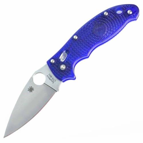 5891 Spyderco Manix 2 Lightweight Blue 101PBL2 фото 5