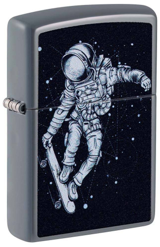 499 ZIPPO ZIPPO Skateboarding Astronautпокрытием Flat Grey 499 ZIPPO ZIPPO Skateboarding Astronautпокрытием Flat Grey