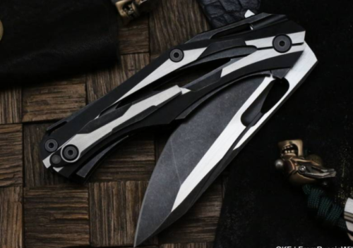 5891 Custom Knife Factory Десептикон-1 CKF Limited Black Edition фото 2