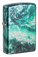  зажигалка ZIPPO Rogue Wave с покрытием 540 Tumbled Chrome