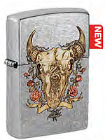  зажигалка ZIPPO Rick Rietveld с покрытием Street Chrome