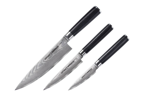 2011 Samura Набор из 3 ножей "Samura DAMASCUS" (10