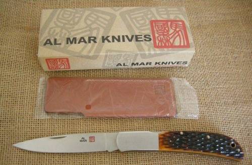 3810 Al Mar Knives Eagle Classic Honey фото 3