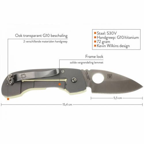 5891 Spyderco Leaf Storm 128GP фото 3