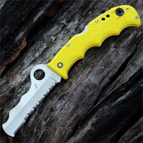 5891 Spyderco Rescue Assist™ Salt Yellow - 79PSYL фото 12