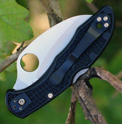 Складной нож Spyderco Tasman Salt 2 - 106SBK2 фото 6